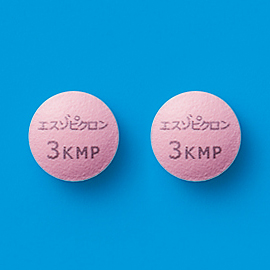 製剤写真｜エスゾピクロン錠3mg「KMP」｜医薬品一覧｜医薬品｜三